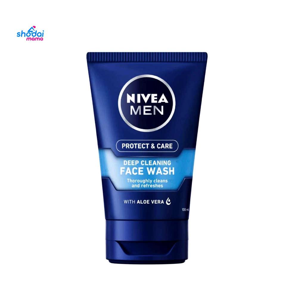 Nivea Men Protect & Care Deep Cleaning Face Wash 100ml